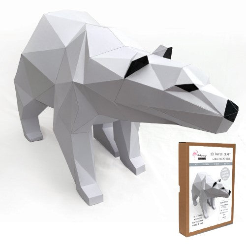 MIPC009 3D Papercraft Model Kit - Polar Bear