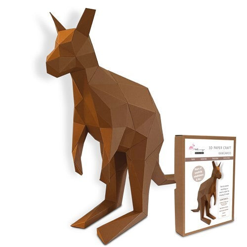 MIPC016 3D Papercraft Model Kit - Kangaroo