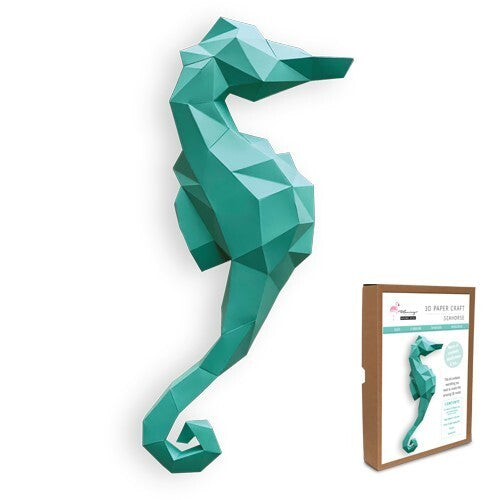MIPC017 3D Papercraft Model Kit - Seahorse