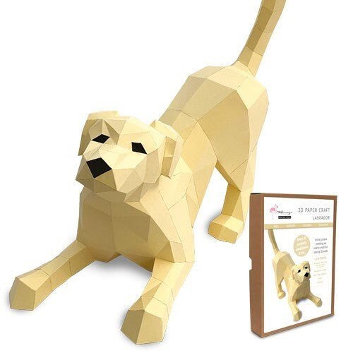 MIPC018 3D Papercraft Model Kit - Labrador