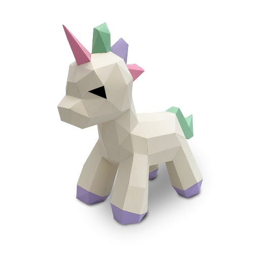 FKA023 3D Papercraft kit - Little Unicorn