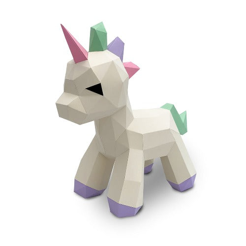 MIPC023 3D Papercraft model kit - Little Unicorn