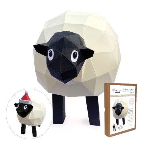 MIPC014 3D Papercraft Model Kit - Sheep